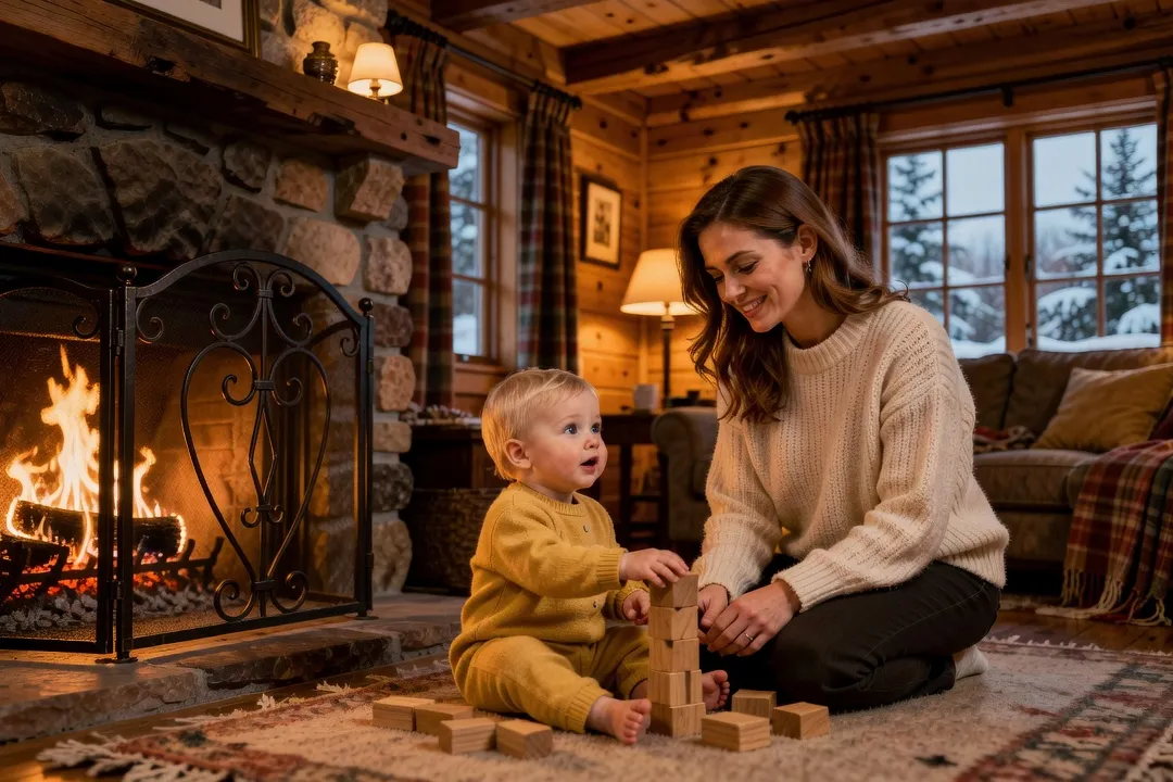 Chalet et sécurité des tout-petits : checklist complète avant de réserver