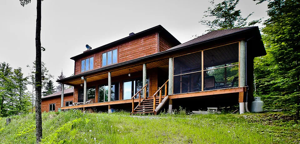 Chalet au Lac Marsan — Domaine privé à Rivière-Rouge